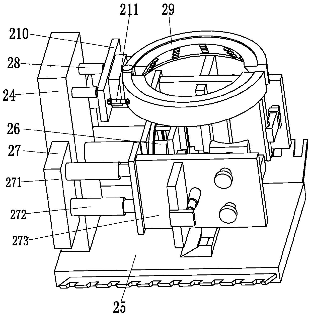 An intelligent surveillance camera automatic cleaning system