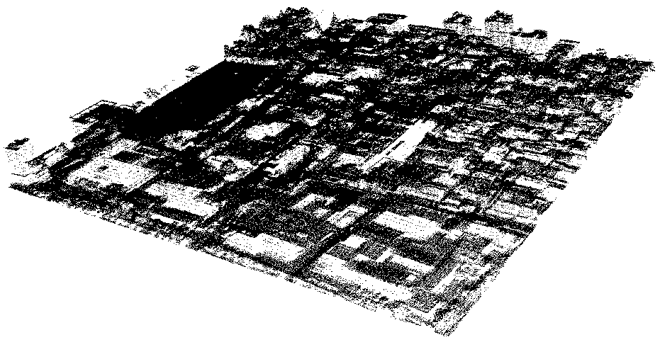 Automatic registration method of aviation and ground LiDAR data based on building contour constraint