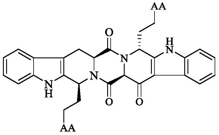 Amino Acid Modified s,r-Heptacyclic Aldehyde, Its Synthesis, Activity and Application