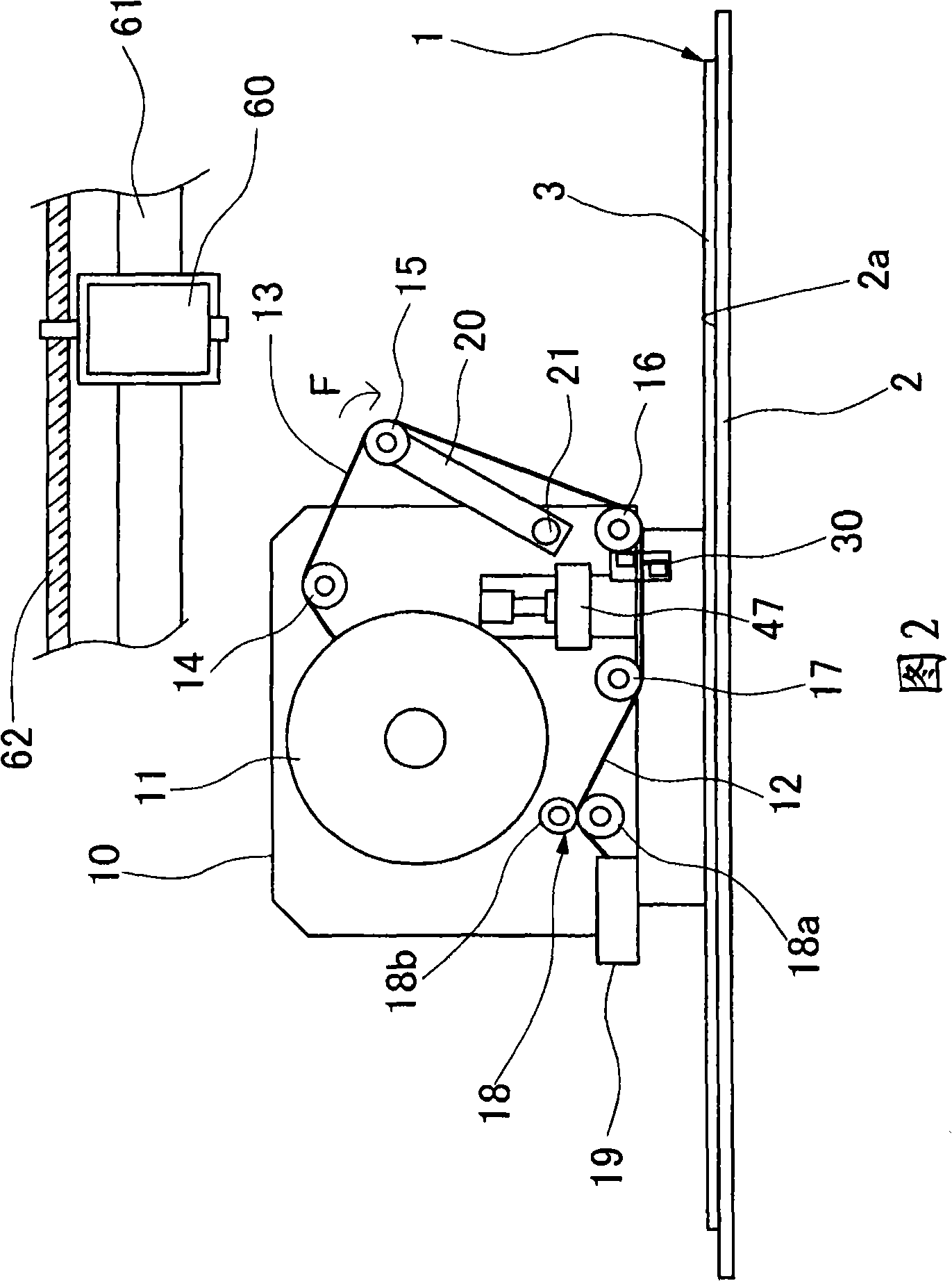 ACF paste device and flat panel display
