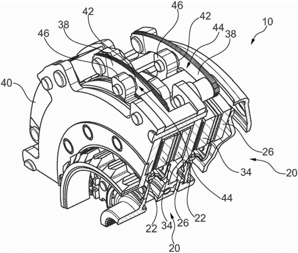 Intermediate plate for multi-disk clutch and method for producing the intermediate plate