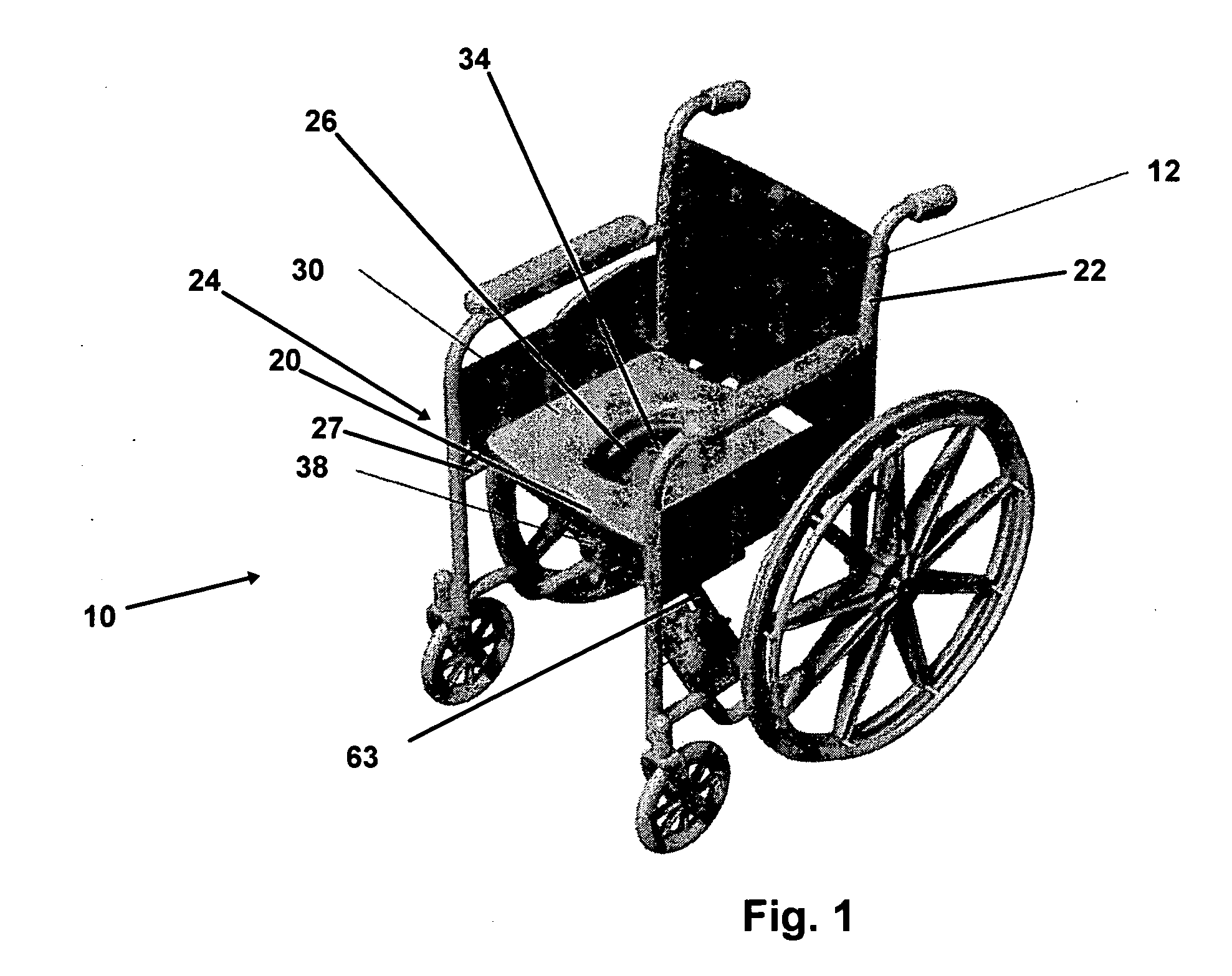 Waste handling apparatus for wheelchair