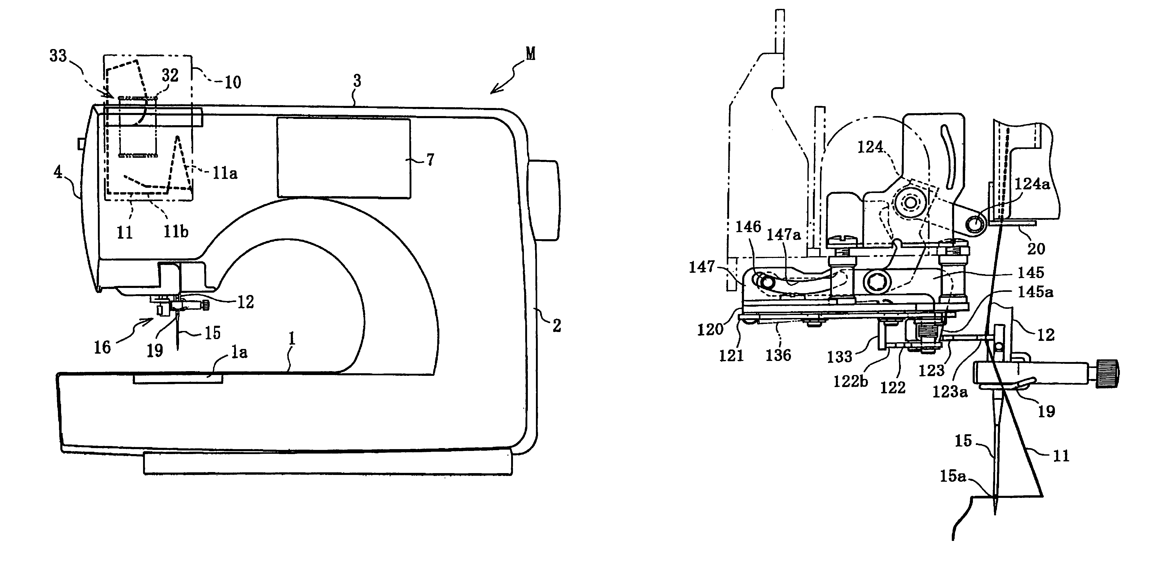 Thread guide threading apparatus and sewing machine provided therewith