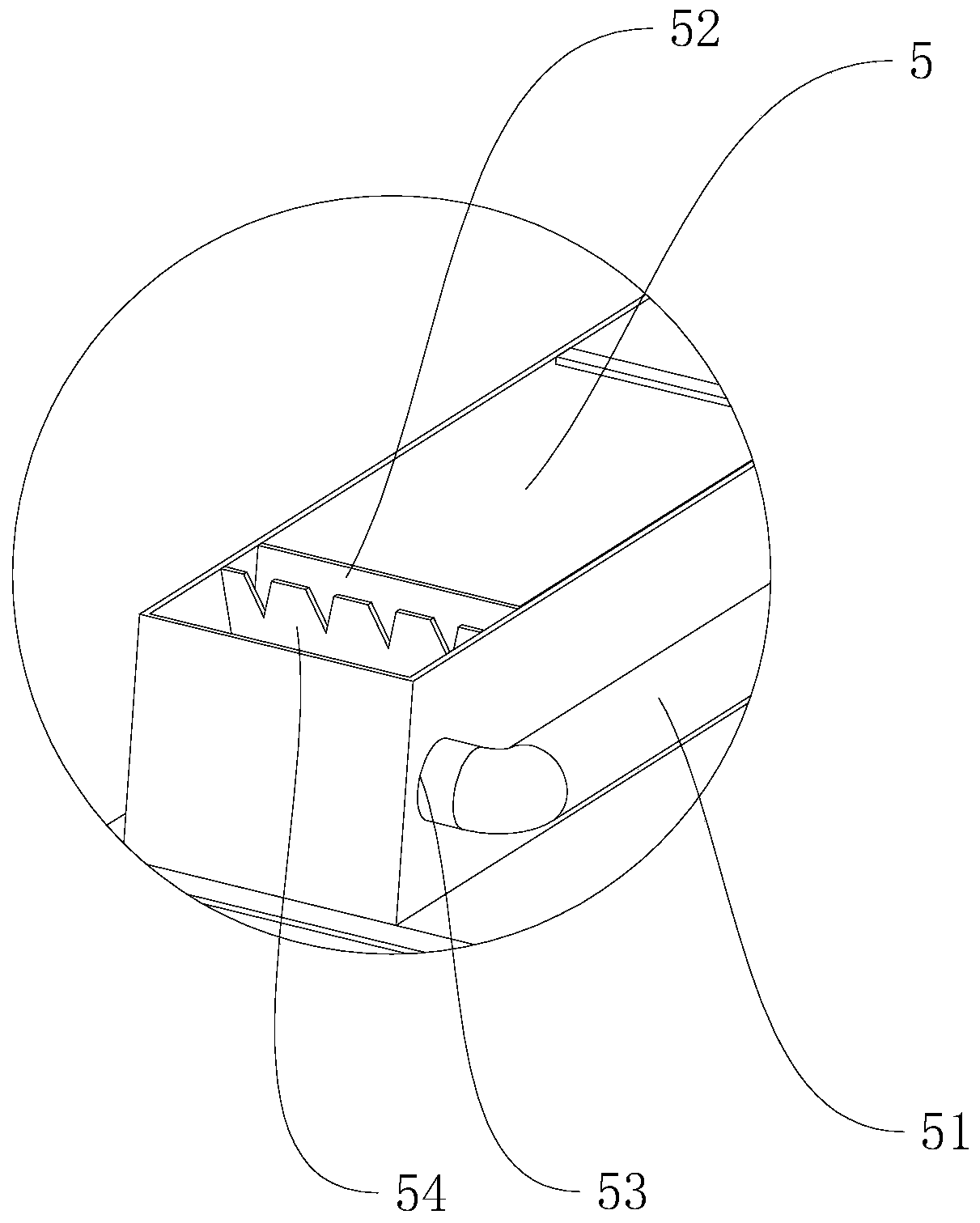 Integrated treatment device for high-concentration sewage