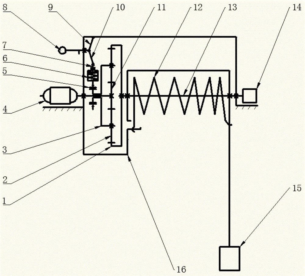 Automobile acceleration pedal device with tactile feedback function