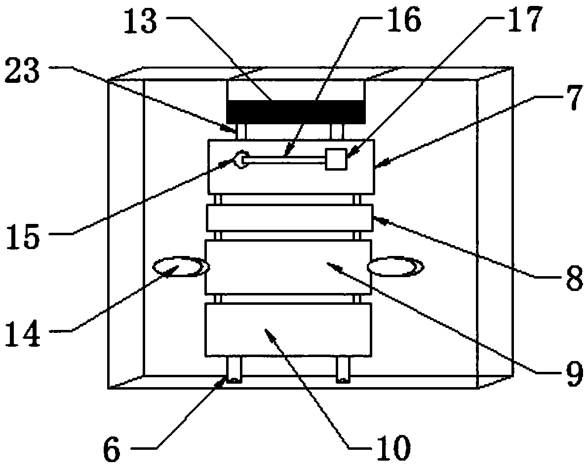 Leakage protection device of carpet drying machine