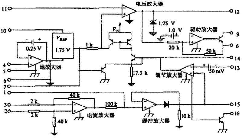 New energy automobile motor test power supply