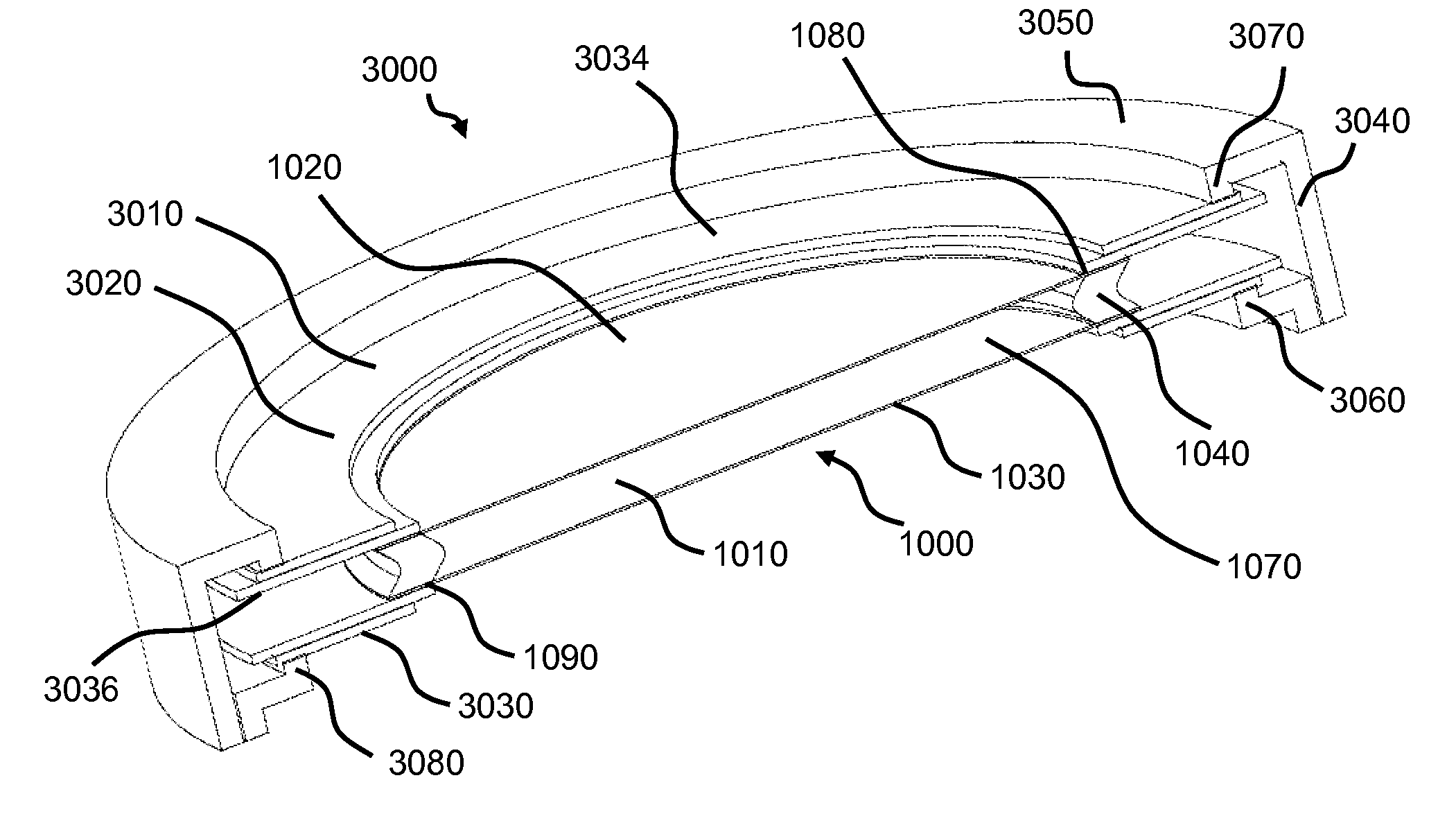 Fluidic lens with reduced optical aberration