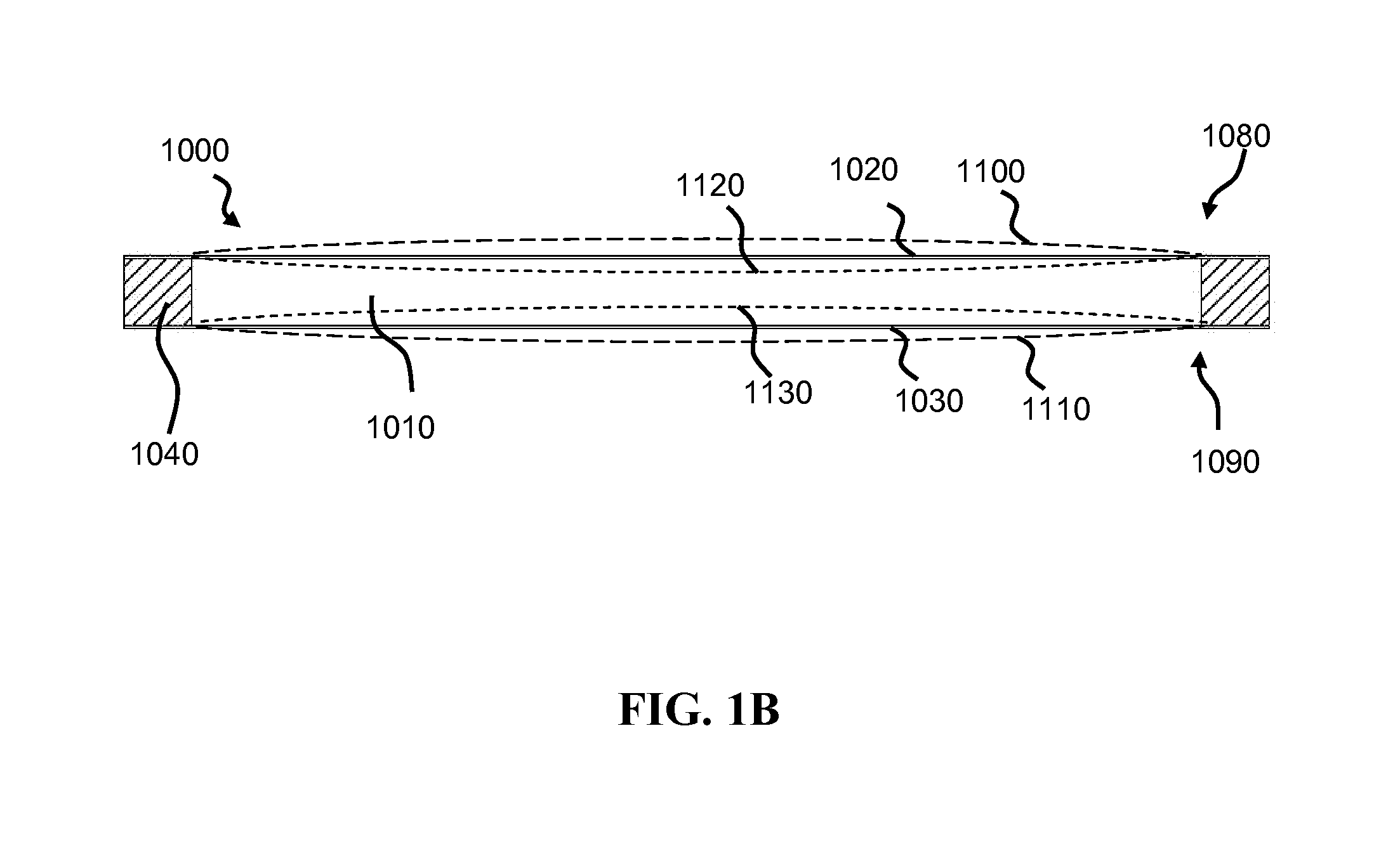 Fluidic lens with reduced optical aberration