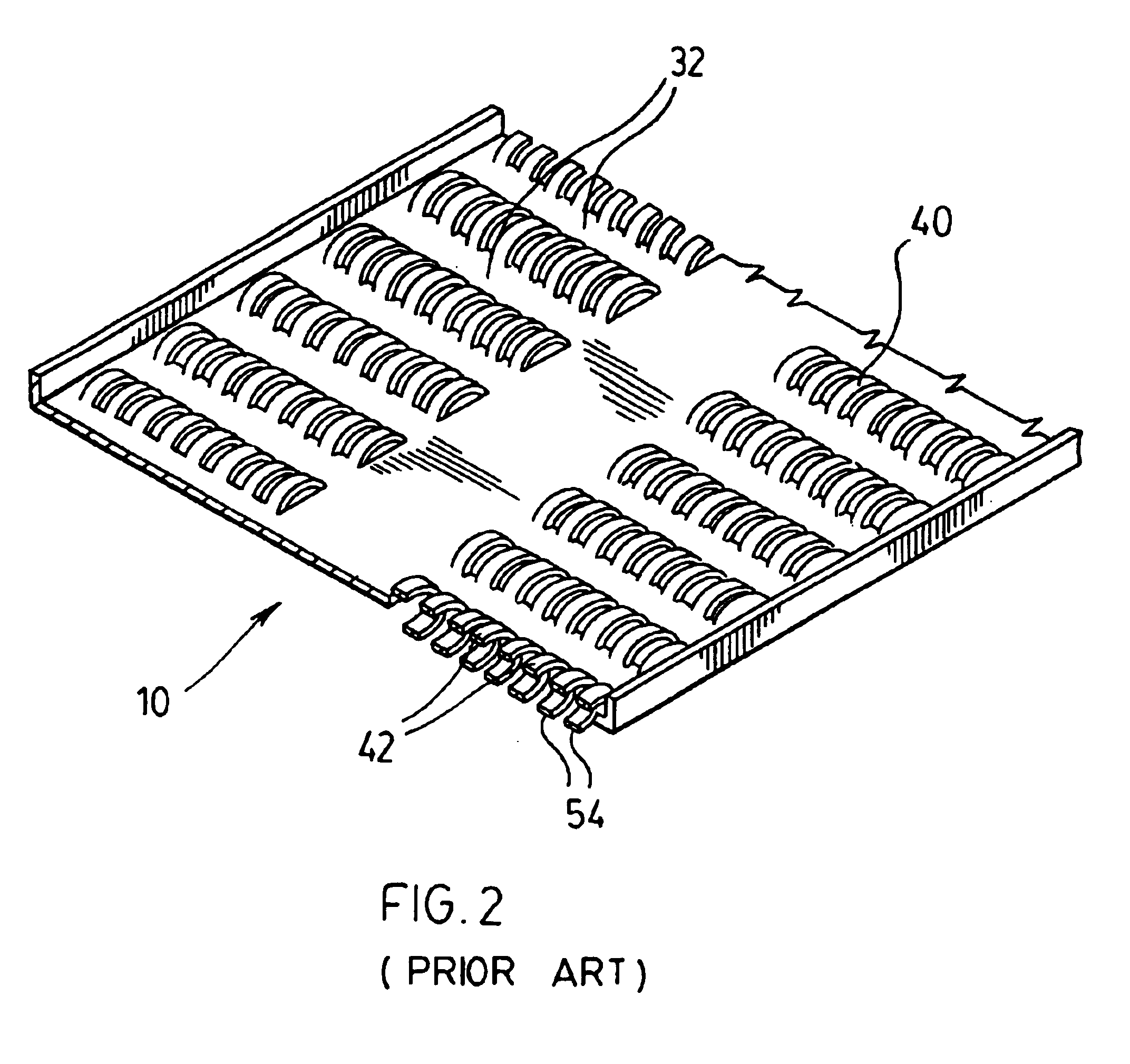 Apparatus for one-step rotary forming of uniform expanded mesh