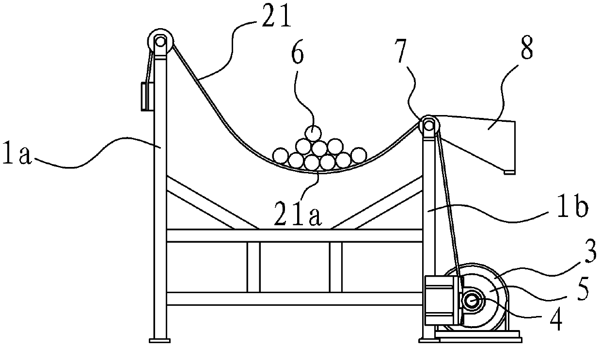 Automatic feeding device for circular sawing machine