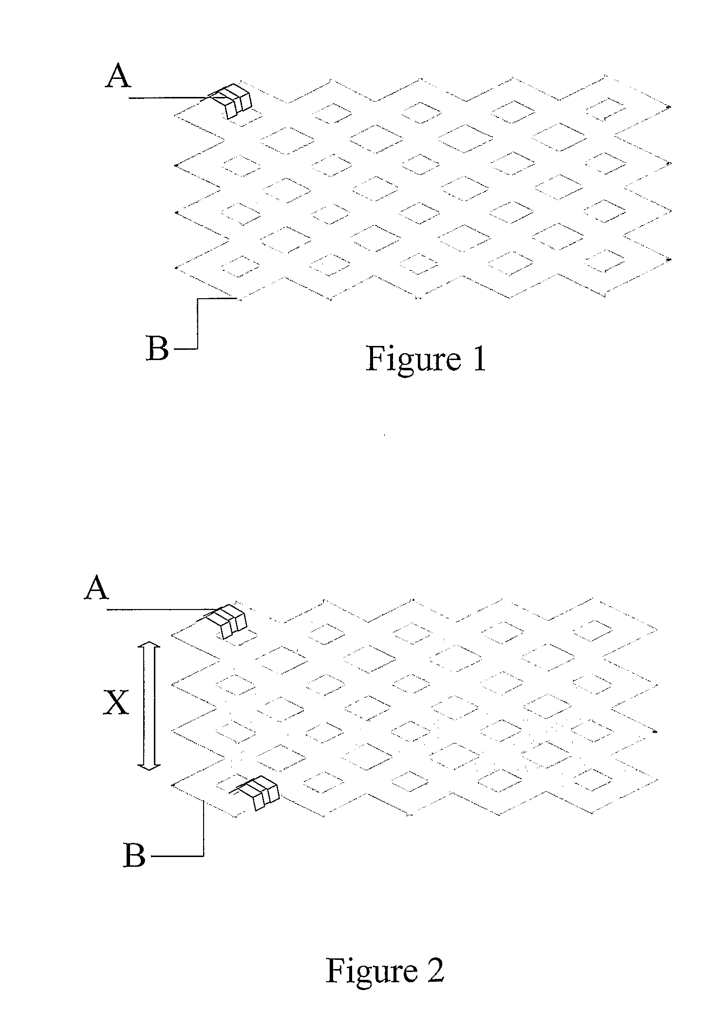 Method of monitoring positioning of polymer stents