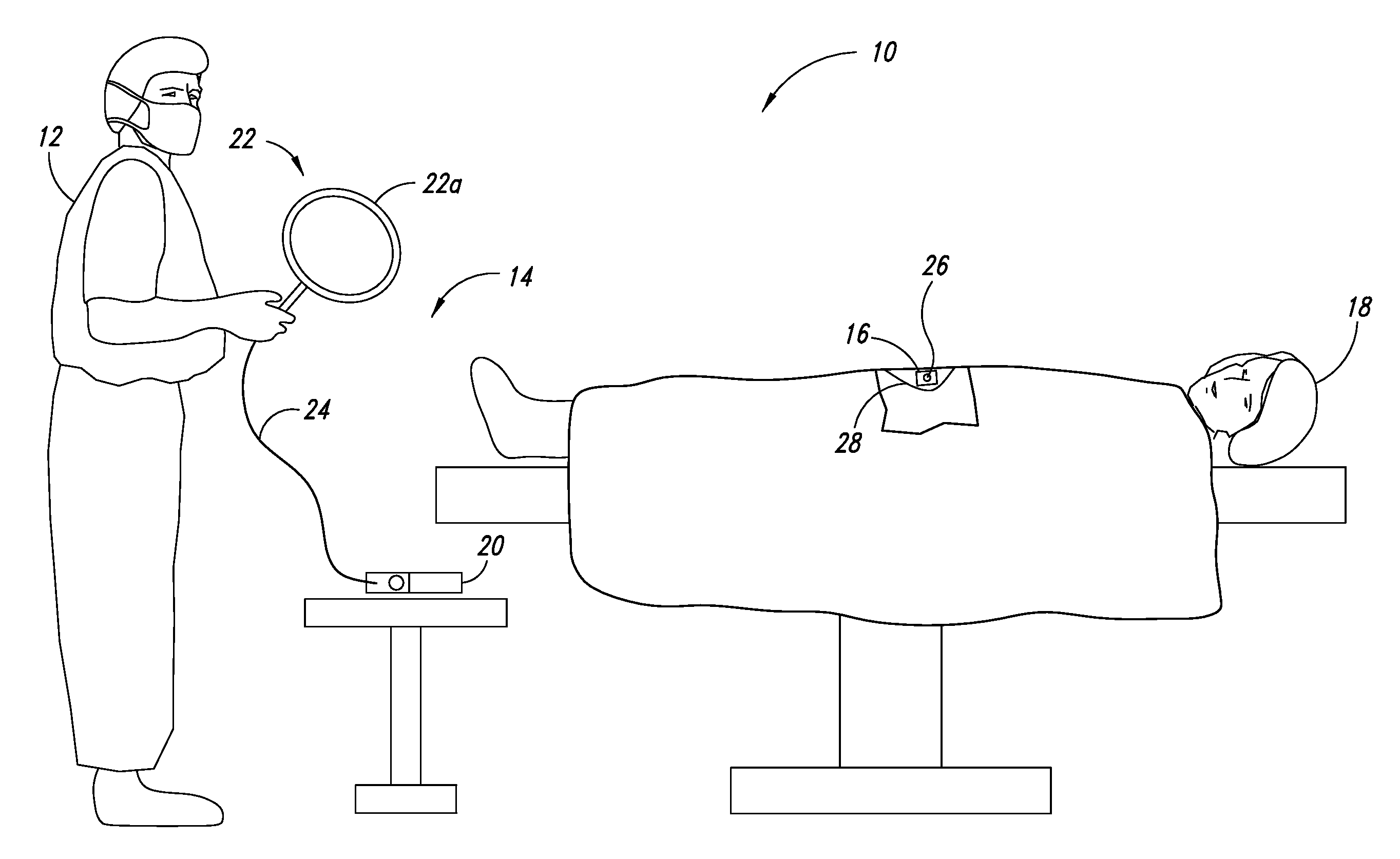 Method, apparatus and article for detection of transponder tagged objects, for example during surgery