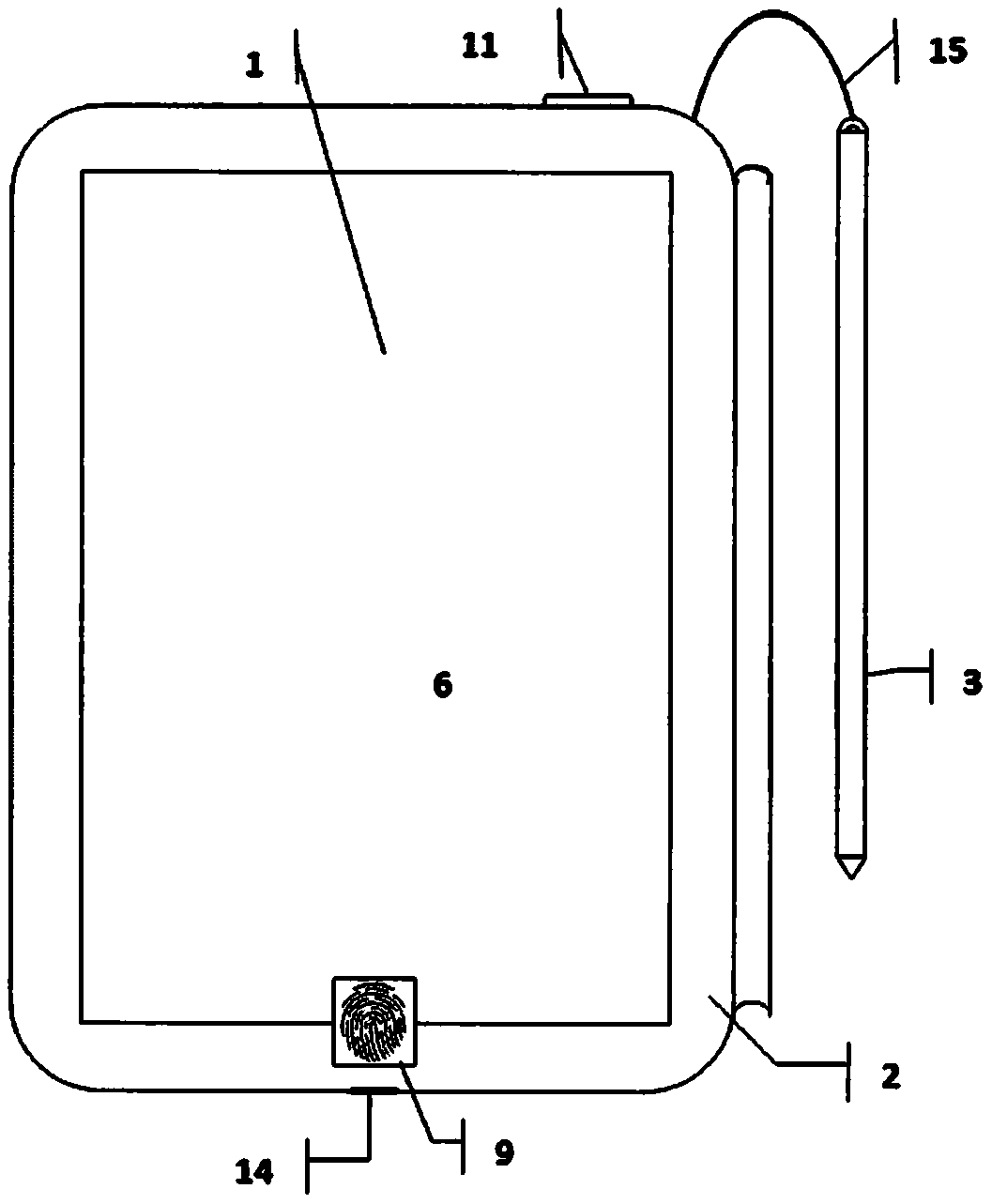 Nursing PDA based on face recognition and fingerprint recognition and using method