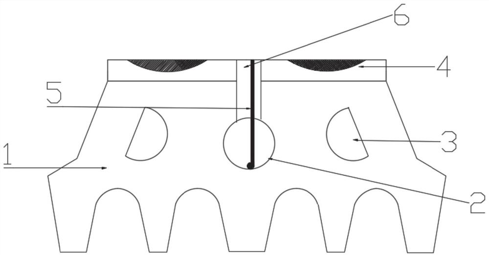 Water-stop sealing gasket capable of being melted and injected with glue for multiple times, duct piece, duct piece ring and construction method