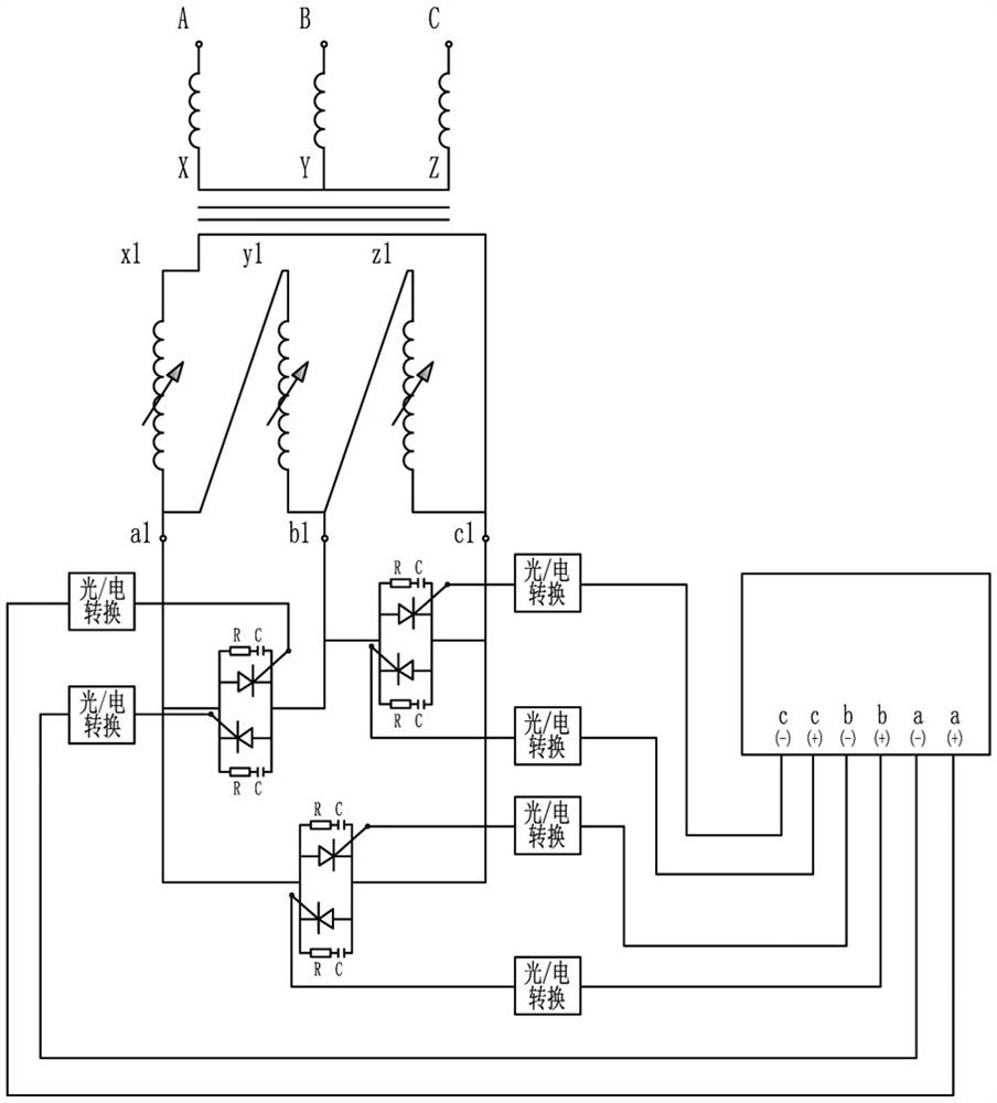 Static transformer type reactive generator