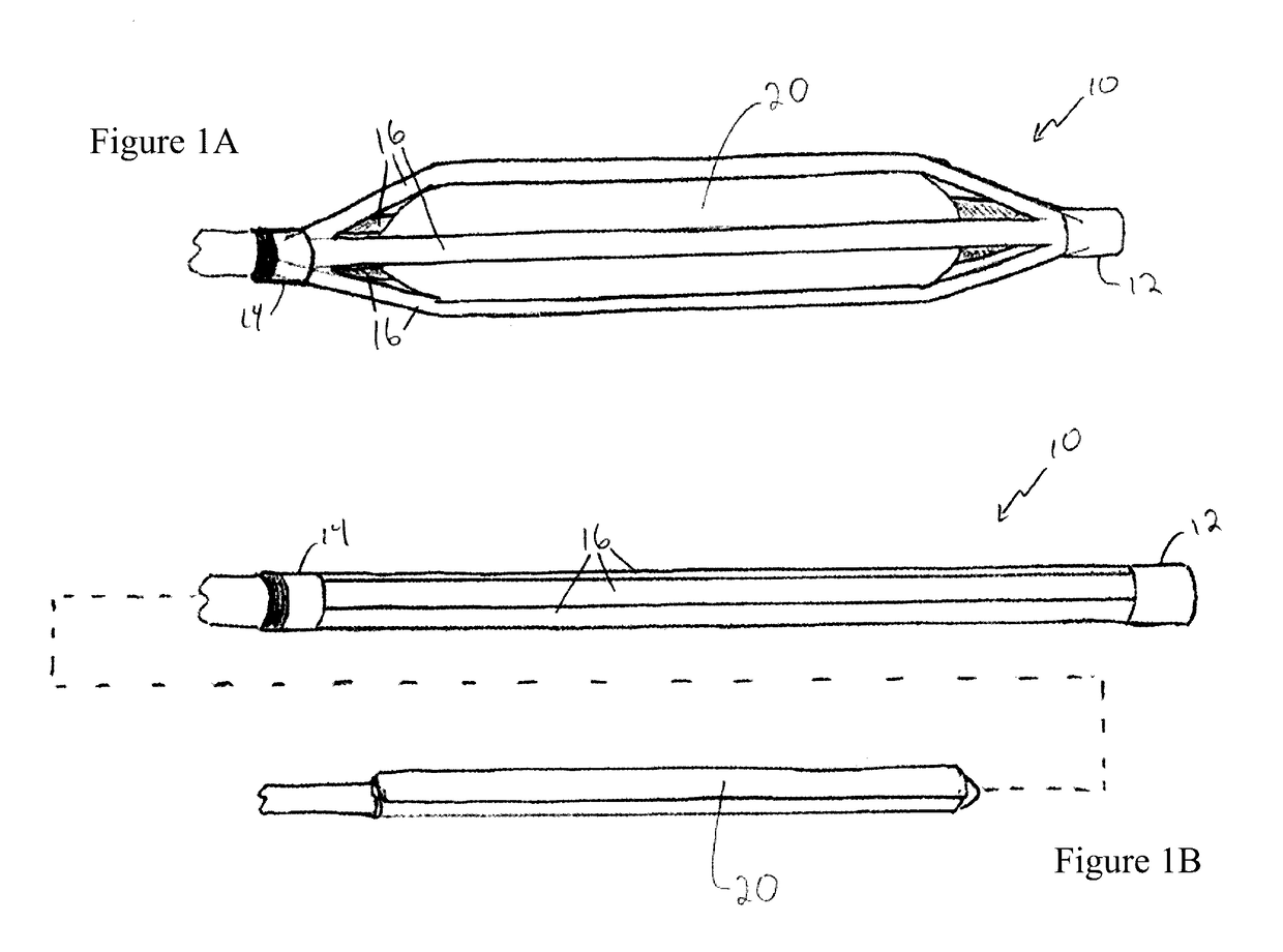 Wedge dissectors for a medical balloon