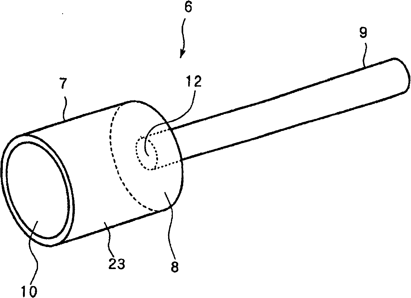 Cold-cathode fluorescent lamp, electrode and electrode unit