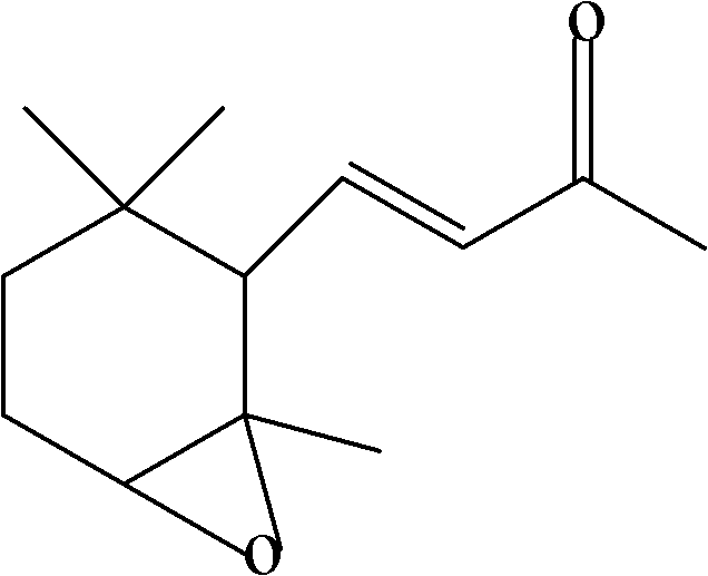 Method for synthesizing 4,5-epoxy-alpha-ionone