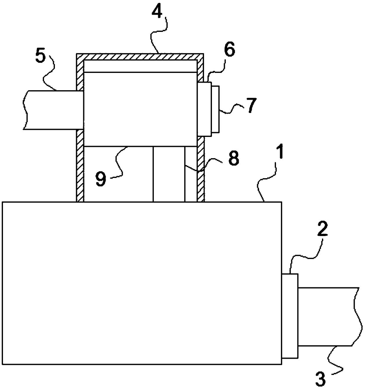 Air compressor for water-borne wood paint production process