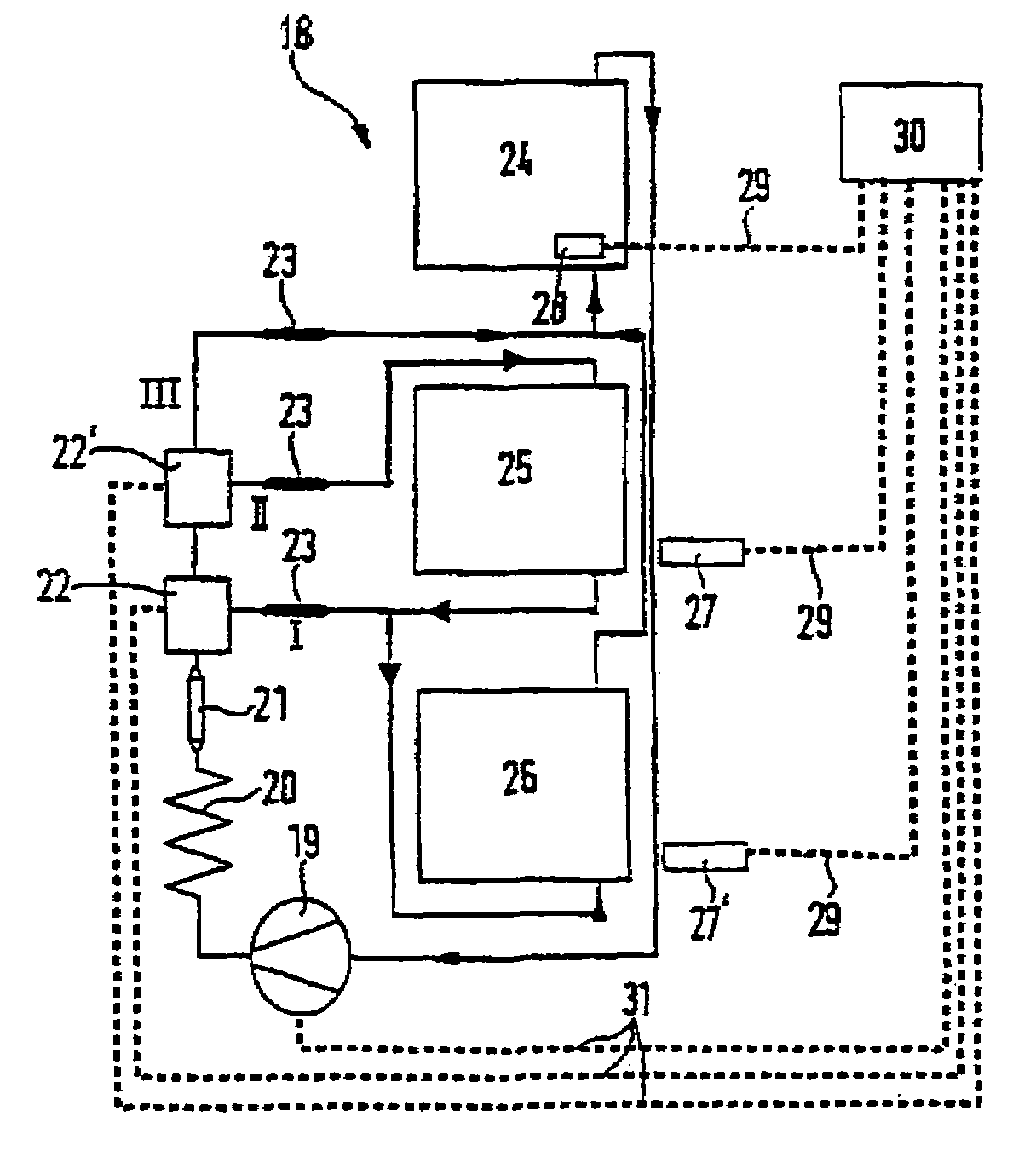 Combination refrigerating appliance and evaporators for same