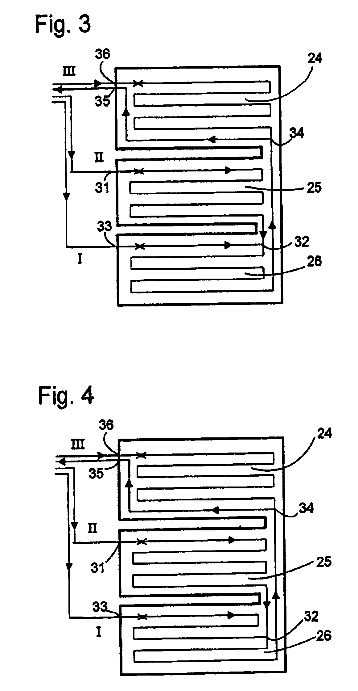 Combination refrigerating appliance and evaporators for same