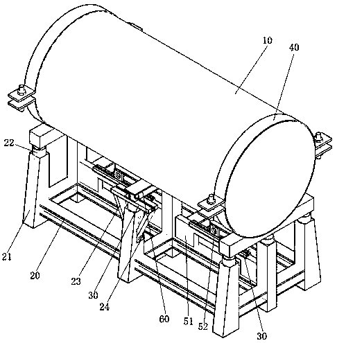 Multifunctional pipeline stress testing device