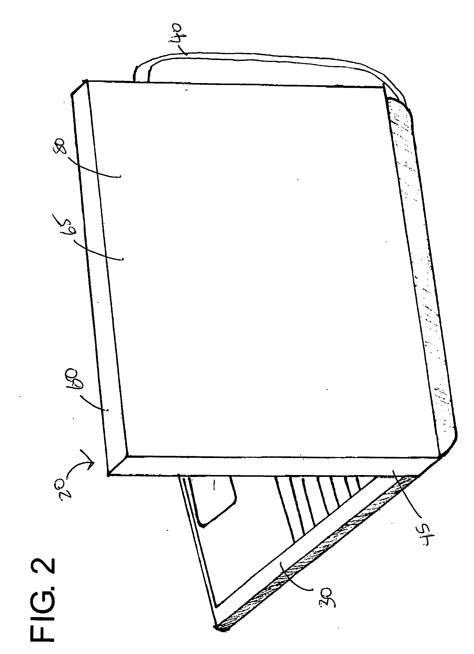 Slipcover touch input apparatus for displays of computing devices