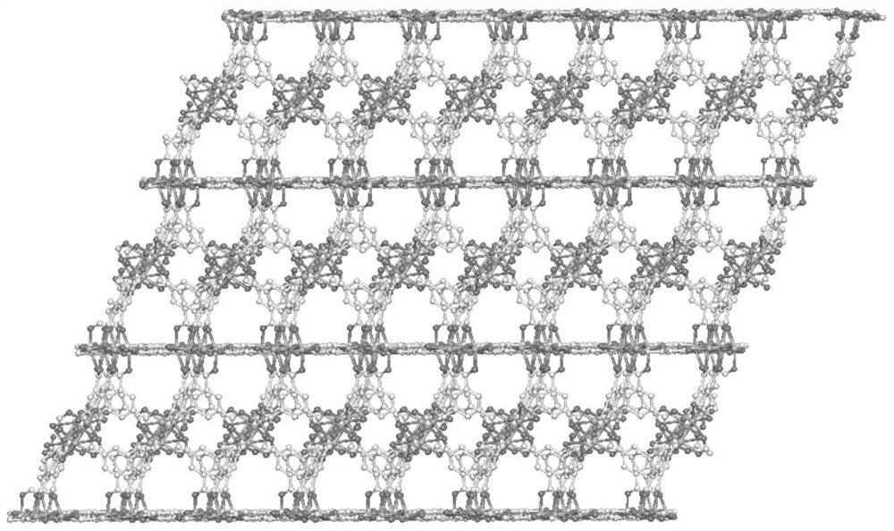 A kind of manganese coordination polymer and its preparation method and application