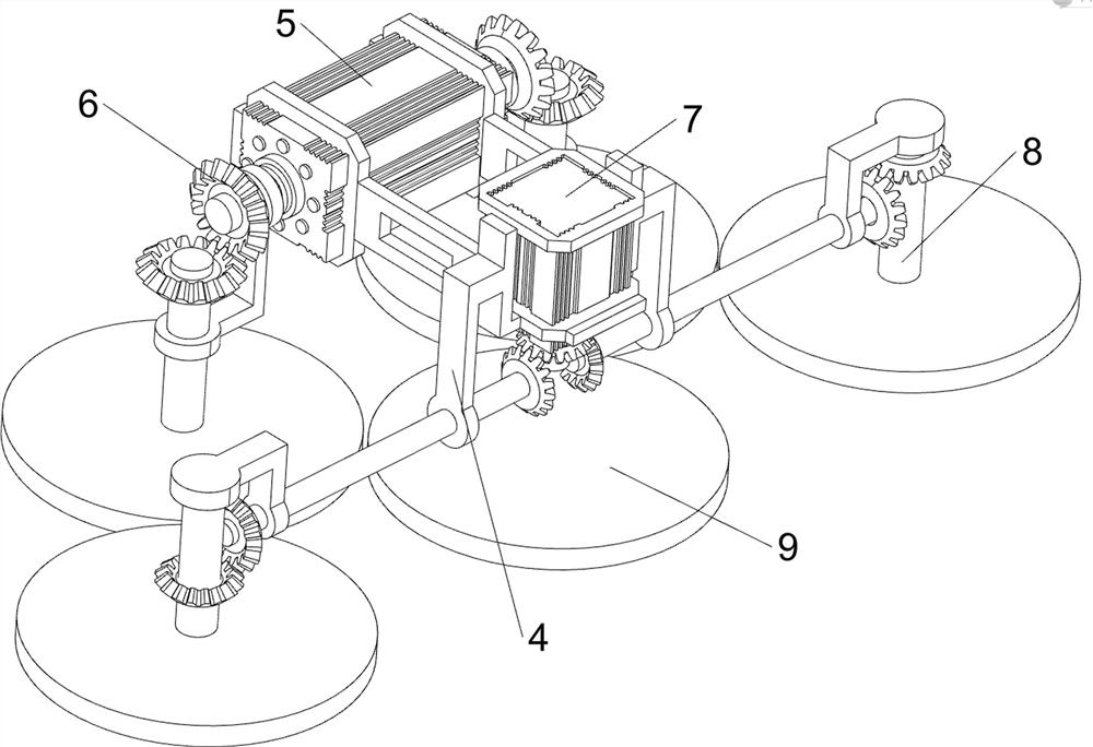 Mirror surface polishing equipment for electrical product