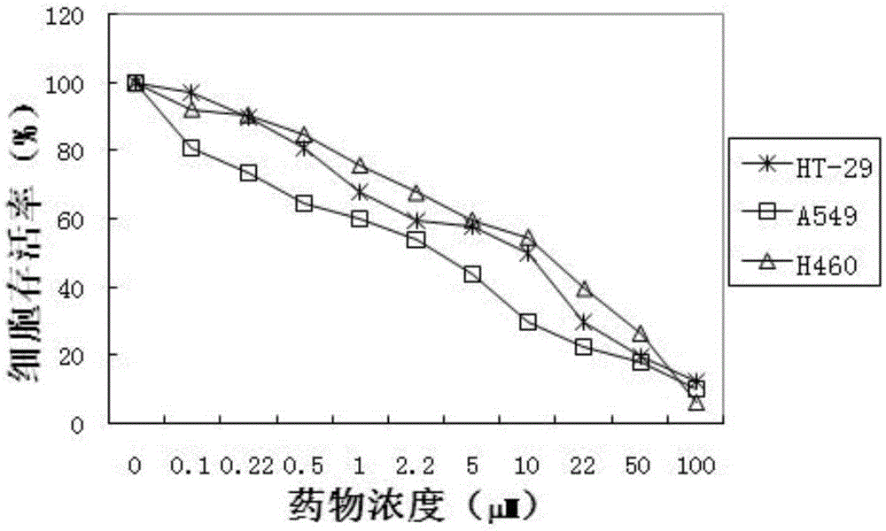 Water solubility platinum complex containing deoxyglucose, preparation method and application