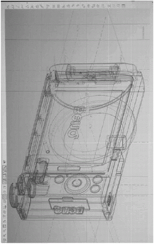 Display method for improving image discrimination and related display