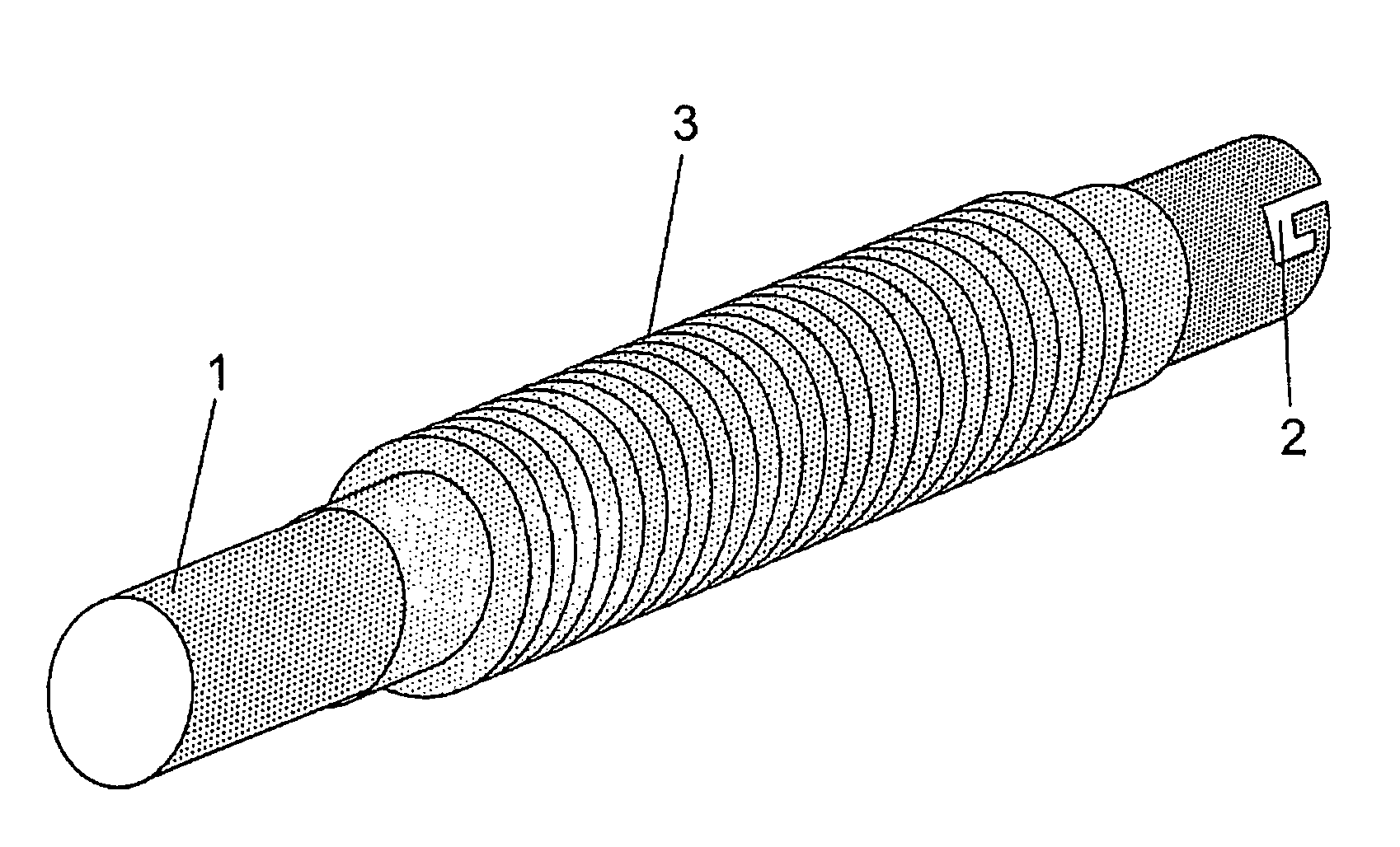 Double casing with netting for food products and production method therefor