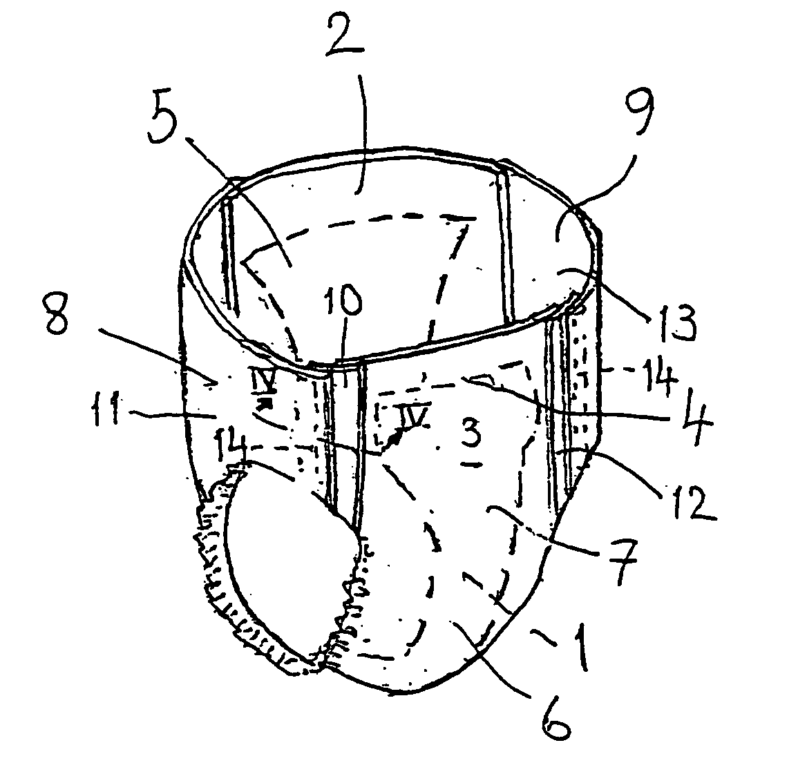 Method for production of diaper pants having a detachable and resealable connection member