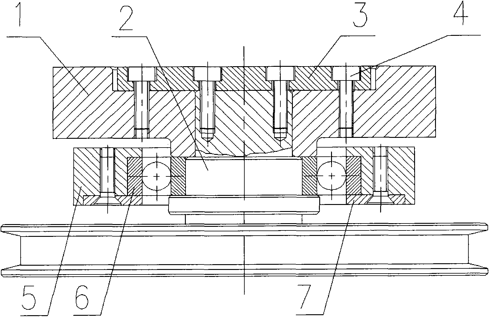 High-precision coaxial coupling mechanism