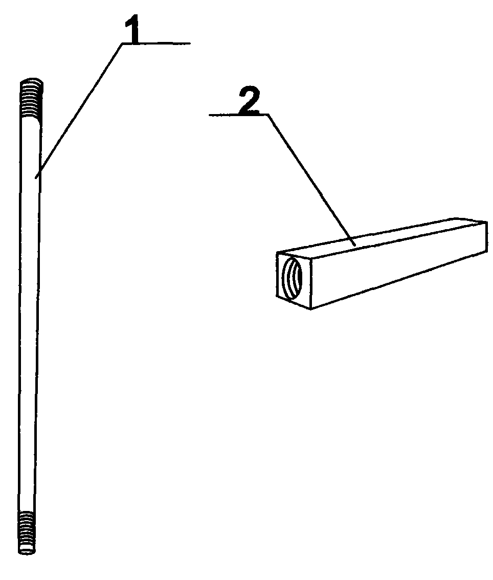 Anti-burning and anti-sliding metal chopsticks with plastic rods