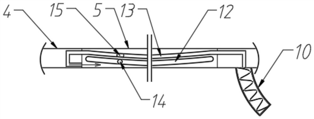 Fingerprint acquisition device convenient for continuous work