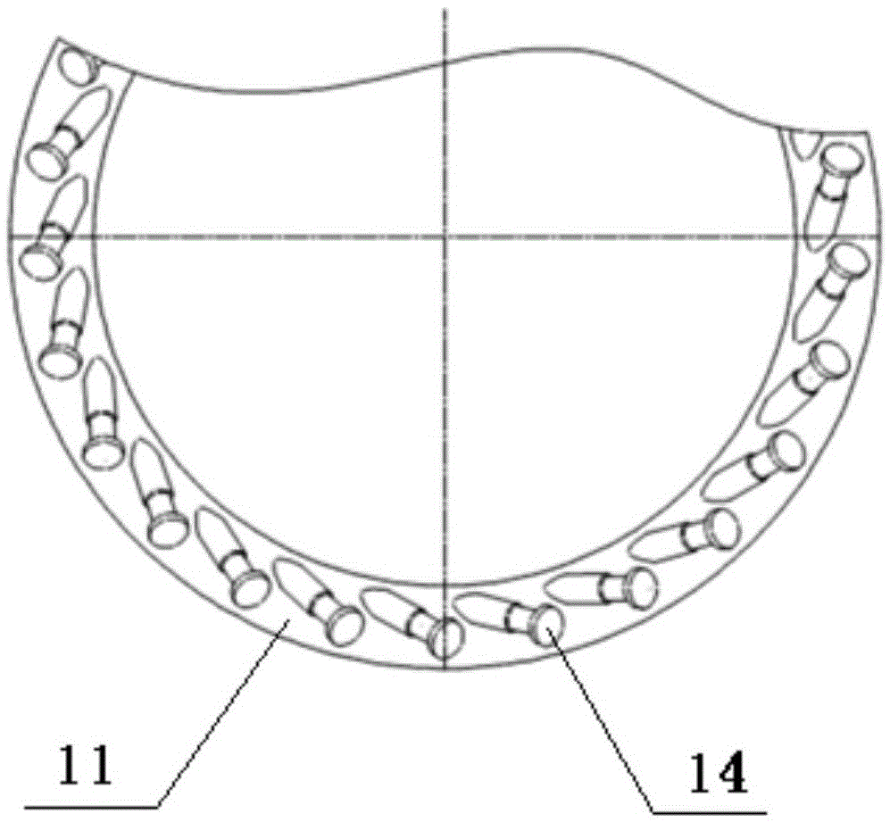 Sealing method of aviation casting machine box cavity pressure test