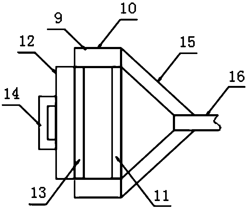 Mechanized planting management device for grapery
