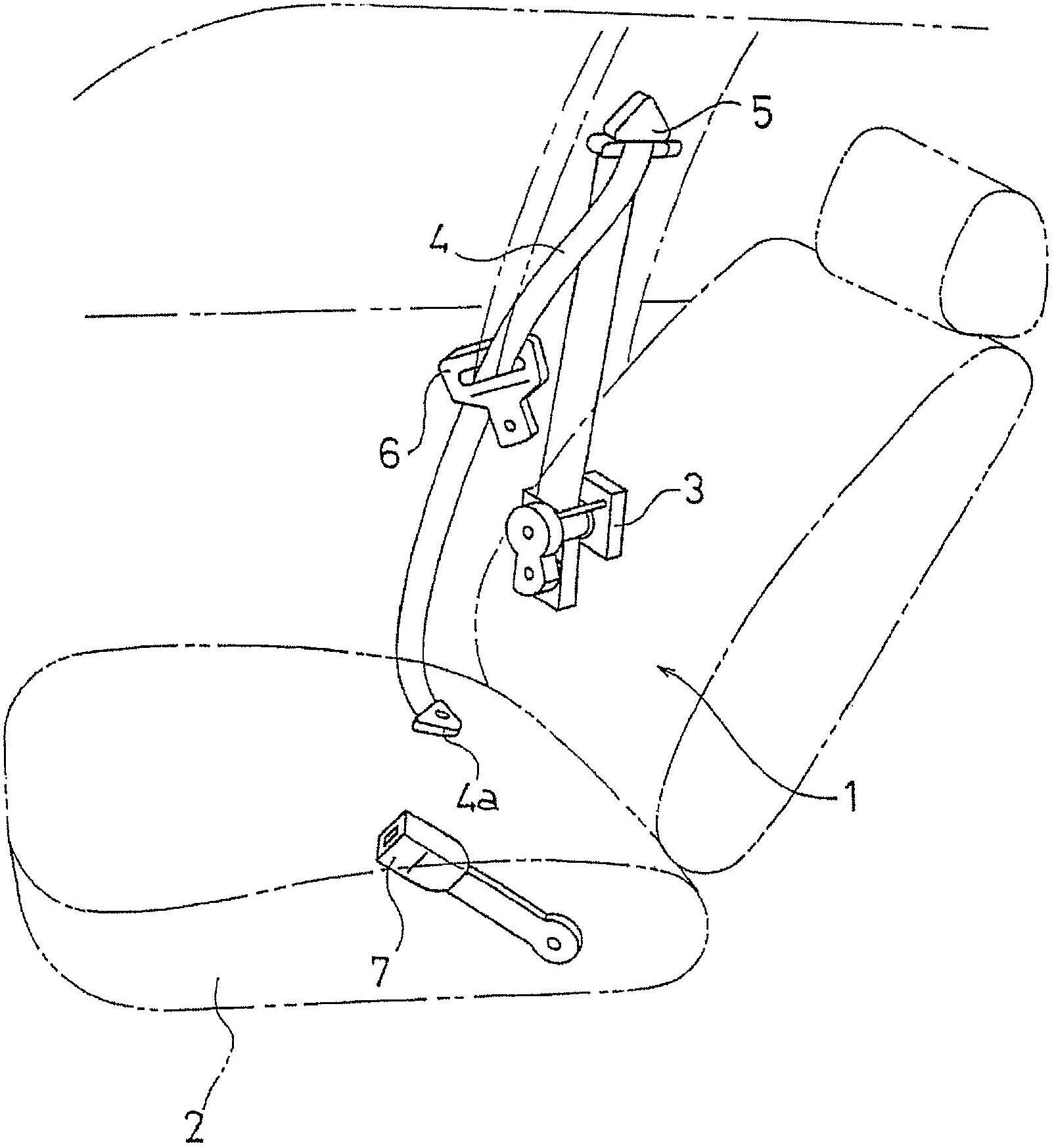 Seat belt retractor and seat belt device provided therewith