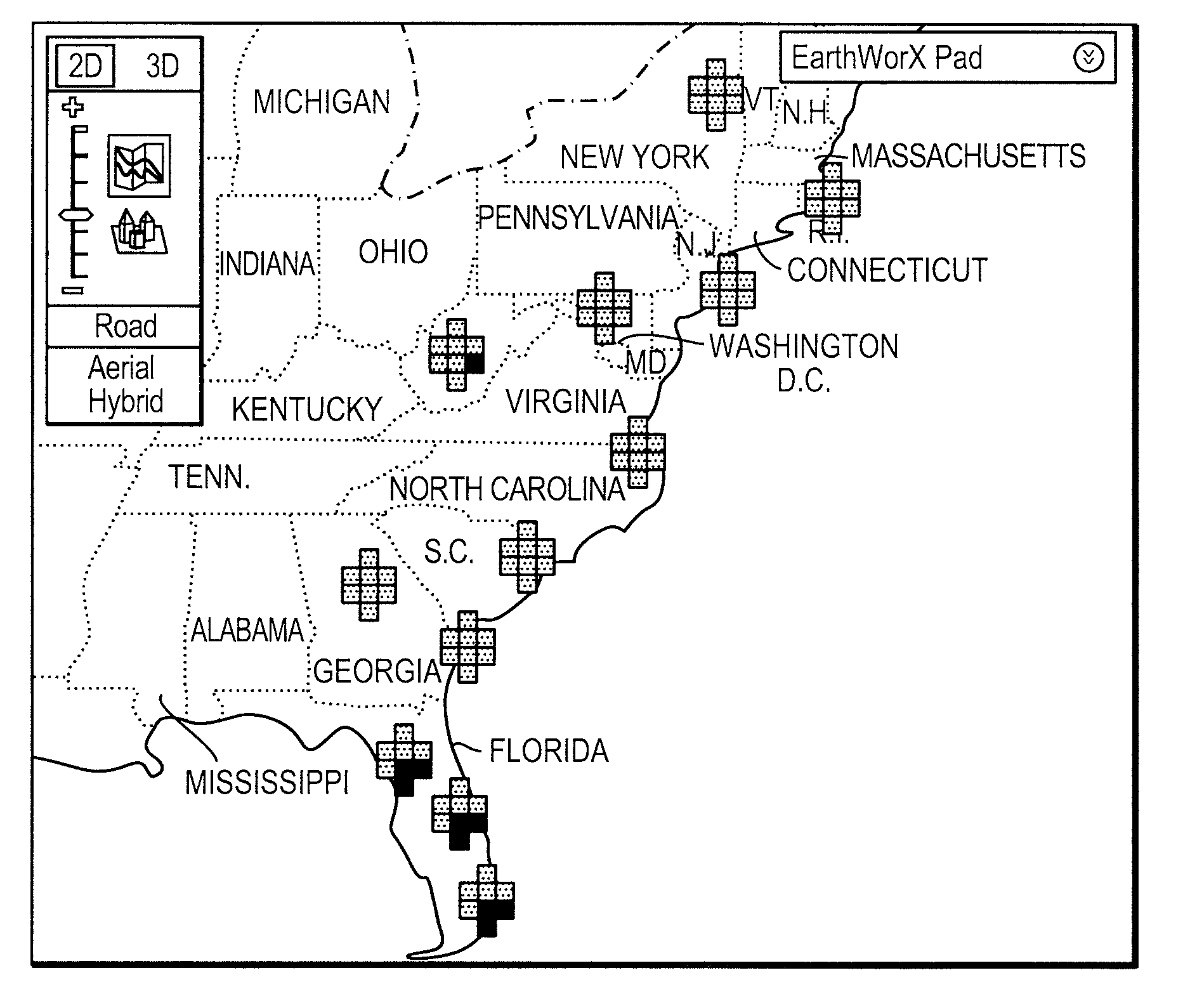 Visualization of process control data