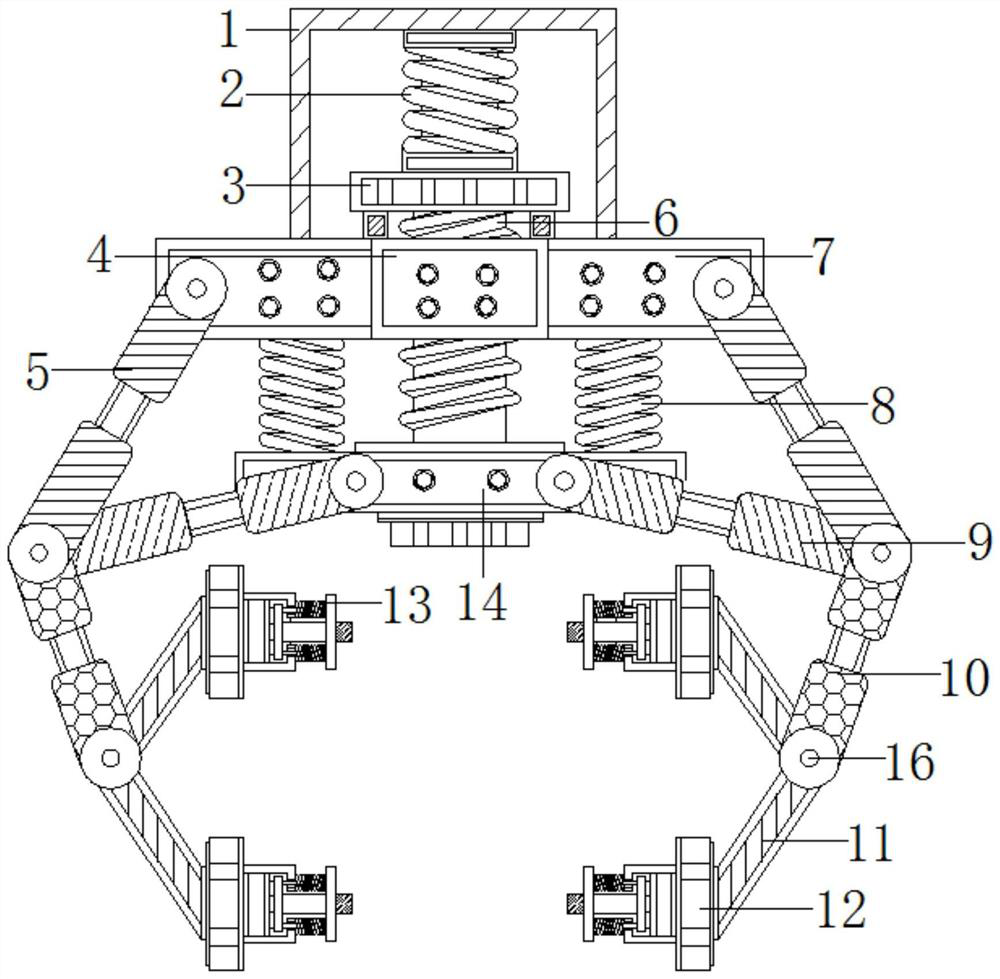 A self-turning auxiliary equipment for computer case painting and clamping