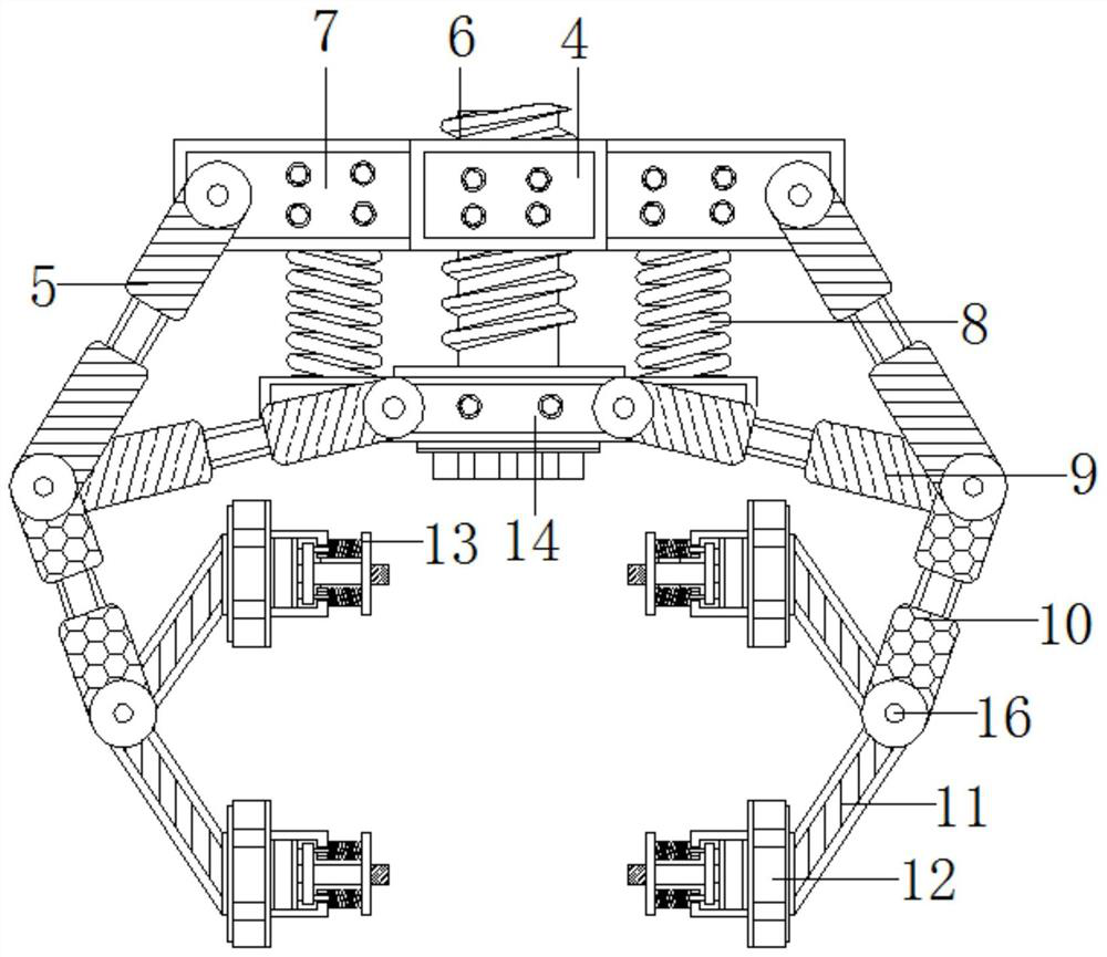 A self-turning auxiliary equipment for computer case painting and clamping