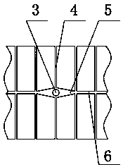 Prebaked anode aluminum electrolytic cell anode configuration method