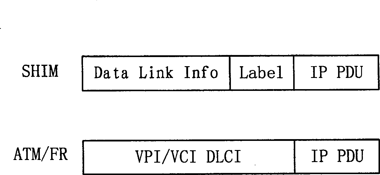 Method for implement virtual leased line