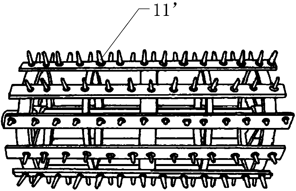 Multi-stage threshing mechanism and threshing device