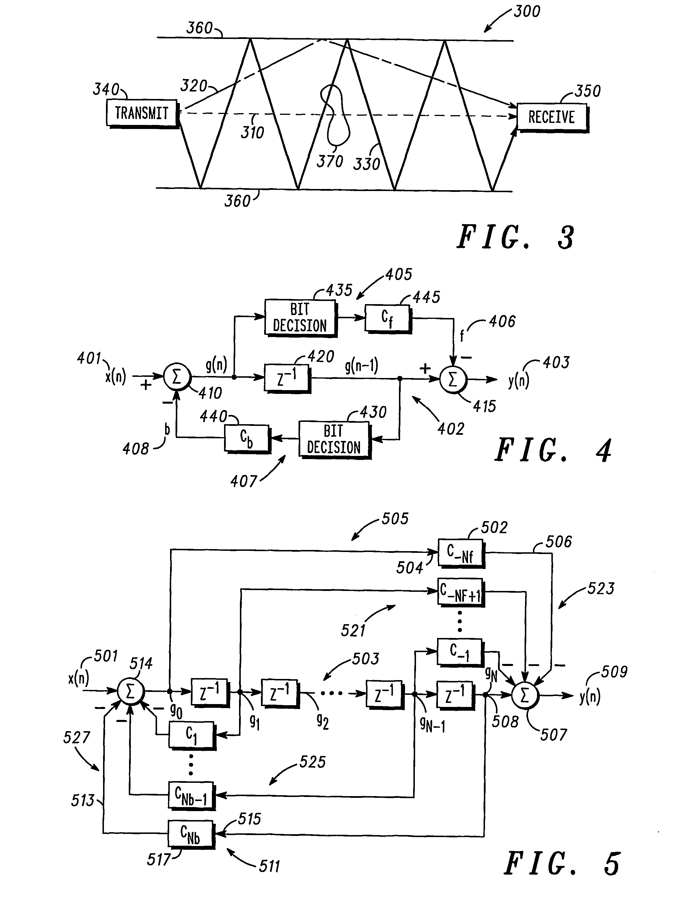 Decision feed forward equalizer system and method