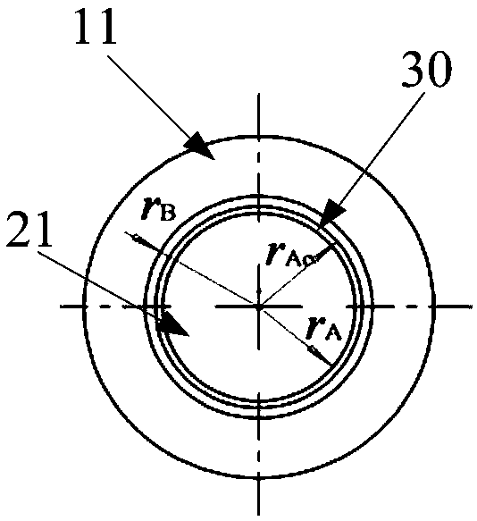 Vibrator unit and nonlinear acoustic metamaterial cellular structure based on vibrator unit