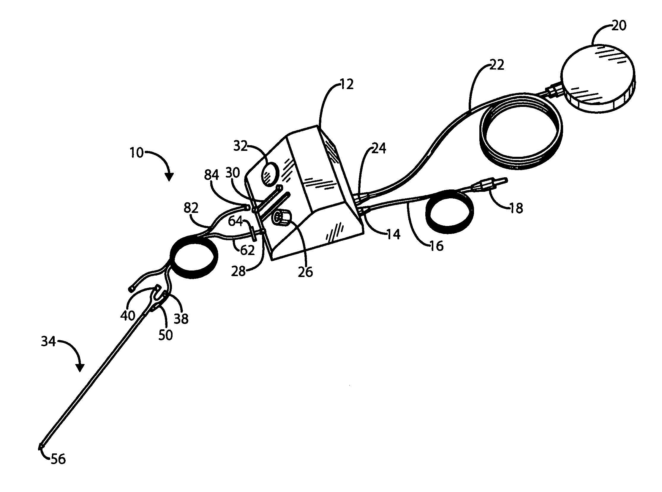 Gas assisted endoscopic applicator system