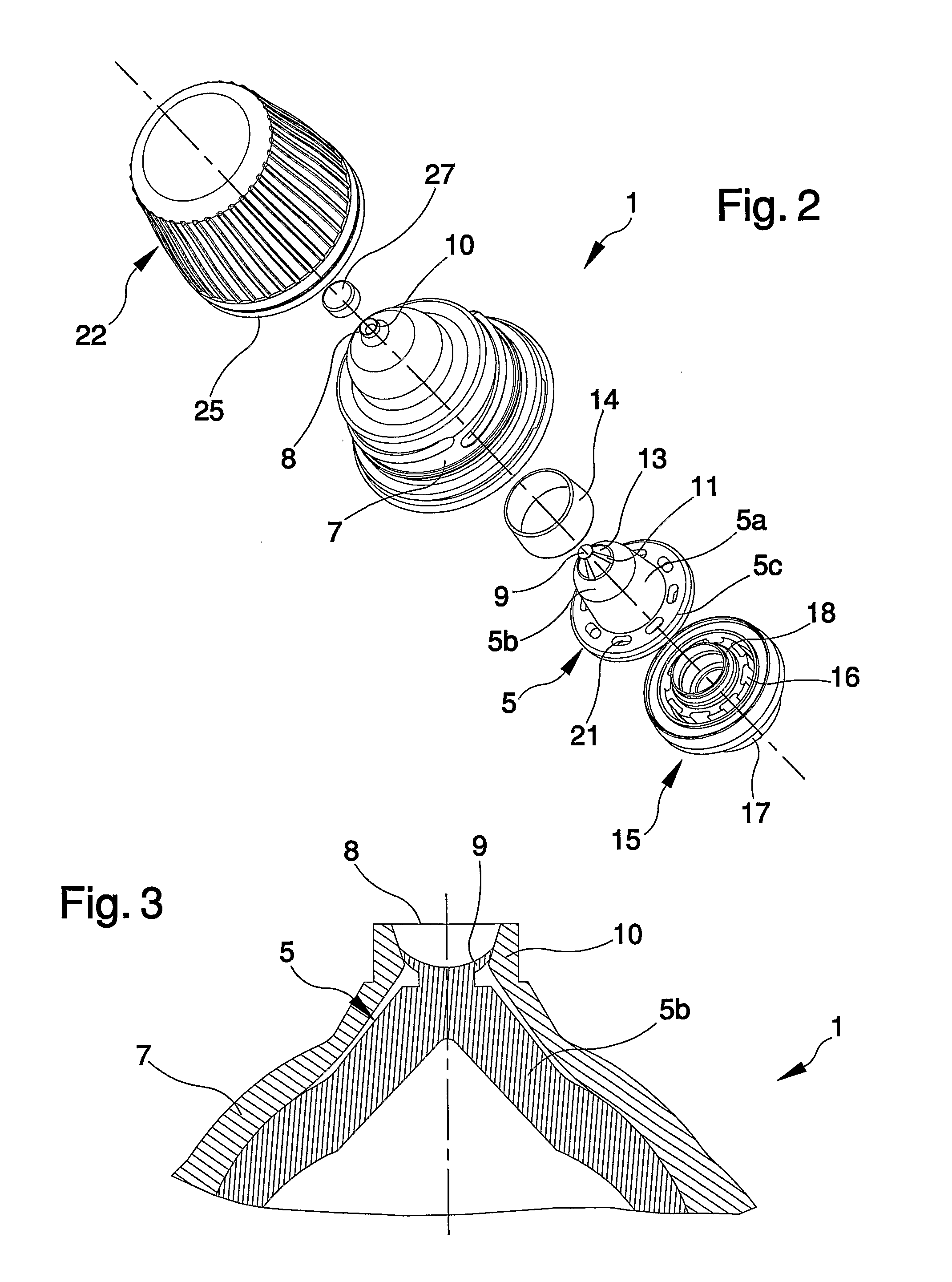 Bottle for containing fluids, particularly for pharmaceutical products or the like
